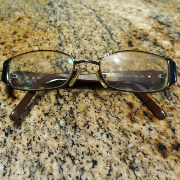 FENDI F746 Italy Brown Womens Eyeglasses Frame 53-17-135 - Picture 1 of 10